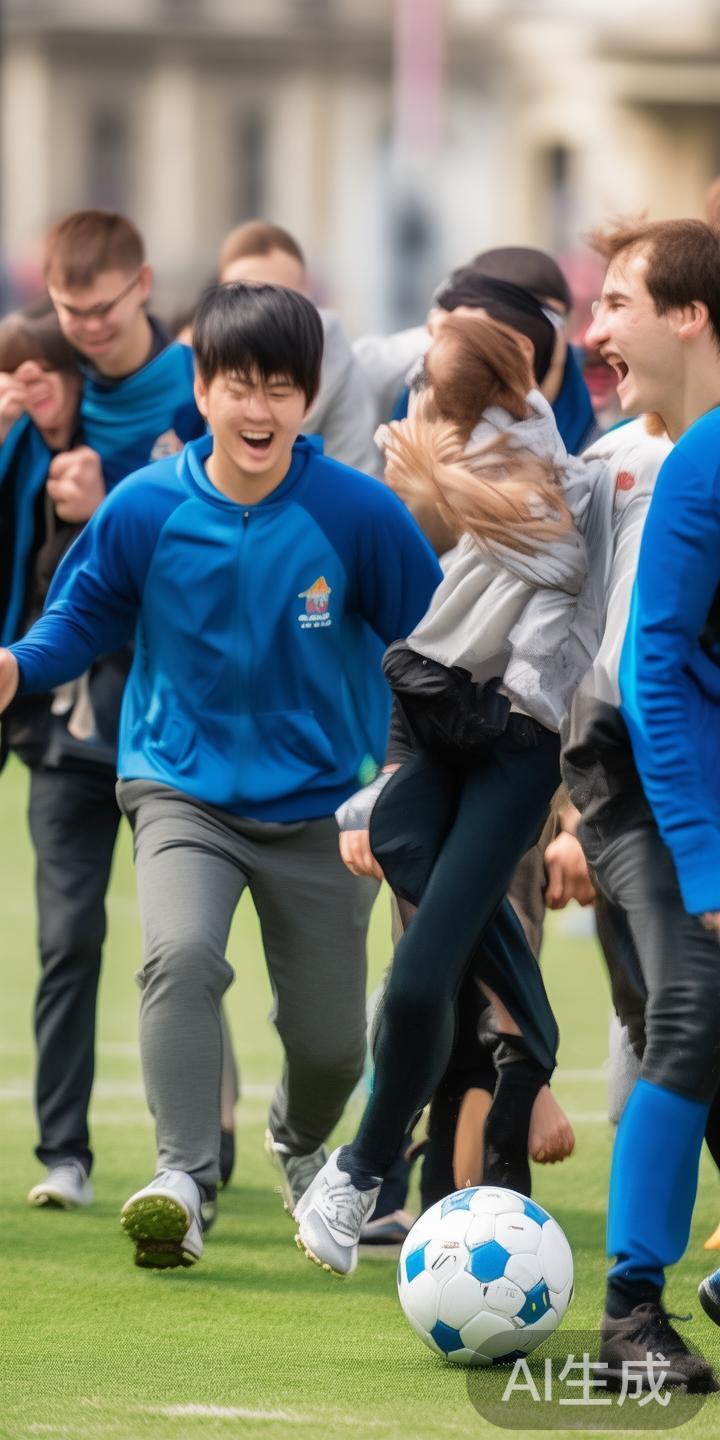 积极参与米兰的体育活动
中国游客和留学生在米兰不